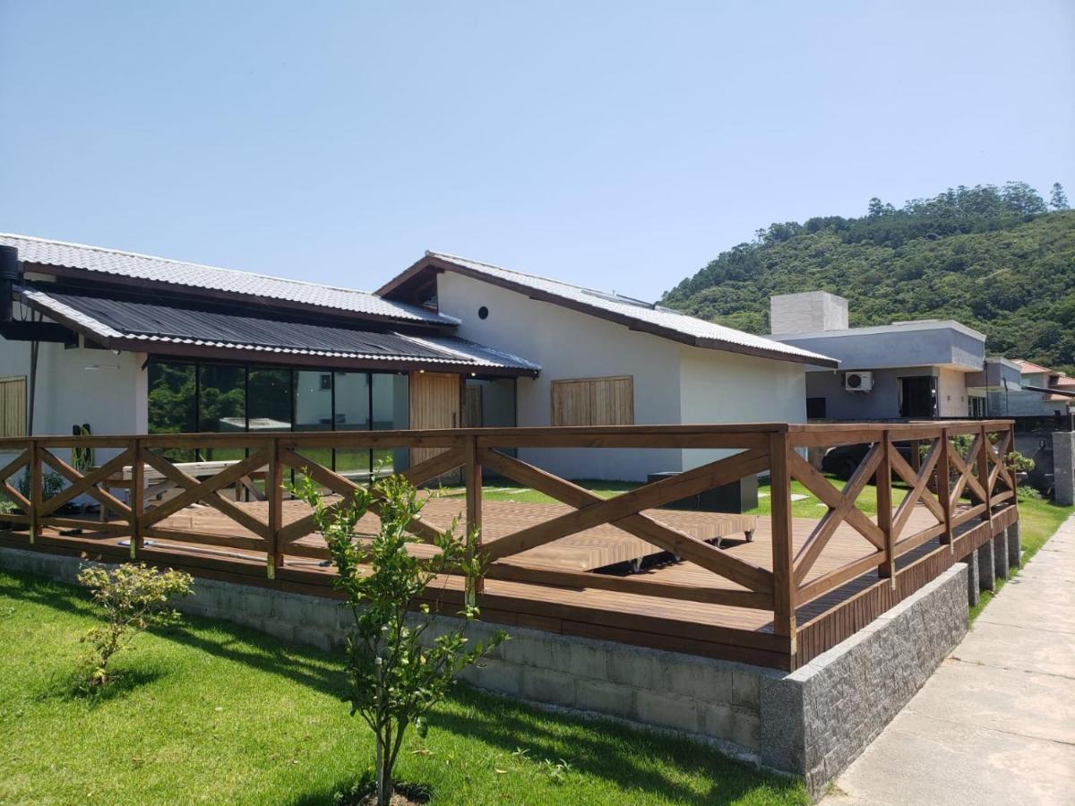 Casa De Praia Com Piscina Aquecida Area Gourmet E Jogos Florianopolis Exterior foto